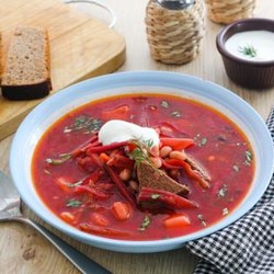 Борщ без капусты, пошаговый рецепт с фото