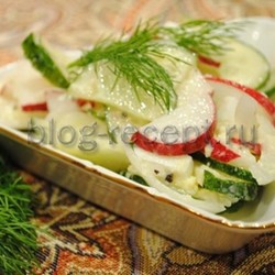 Салаты из редиски - рецепты с фото, простые и вкусные