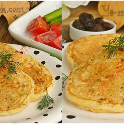 Kahvaltılık Lor Peynirli Pofuduk Pankek