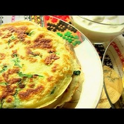 Блины с припеком