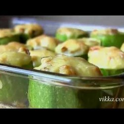 КАБАЧКИ ФАРШИРОВАННЫЕ -- рецепты от VIKKAvideo