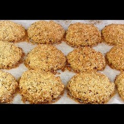 НОВОЕ Хрустящее Овсяное Печенье с семечками!Просто Вкусно