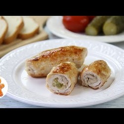 Мясные Рулетики "Огурчики По-Тираспольски"