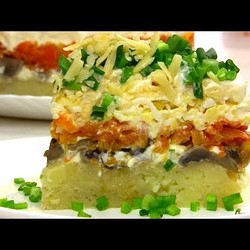 Салат "ПЕТРОВСКИЙ"/Очень Сытный и Неприхотливый Салат!