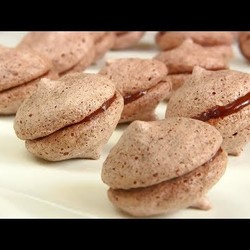 Печенье "Поцелуйчики" \ Очень вкусное Безе с шоколадом