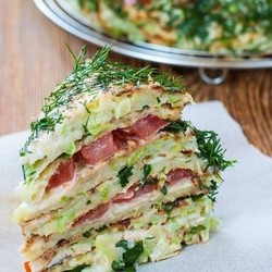 Торт из кабачков