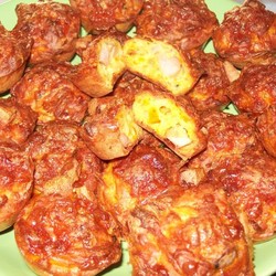 Кексы с кабачком и тыквой