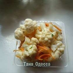 Маринованная цветная капуста(по-корейски)