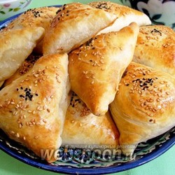 Самса с говядиной рецепт с фото