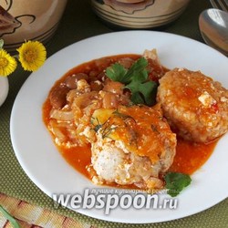 Тефтели в горшочках в микроволновке