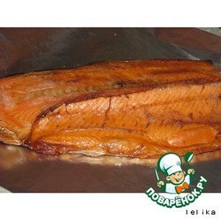 Форель горячего копчения