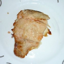 Горбуша жареная