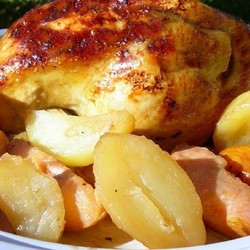 Курица с картошкой