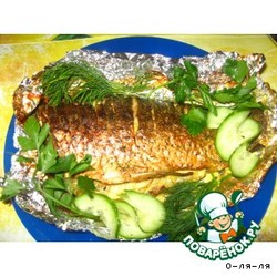 Карп запеченый