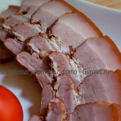 Грудинка (сало) в луковой шелухе. Рецепт с фото. Пошаговые фотографии. Gurmel