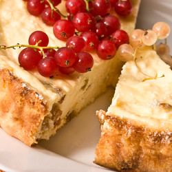 Пышная Творожная запеканка