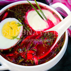 Свекольник холодный классический
