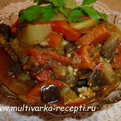 Икра заморская - баклажанная в мультиварке