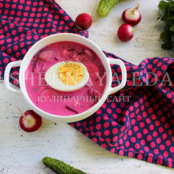 Свекольник на кефире