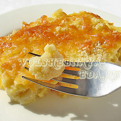 Запеканка из цветной капусты с сыром