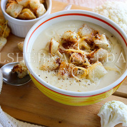 Суп-пюре из цветной капусты