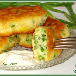 С зеленым луком