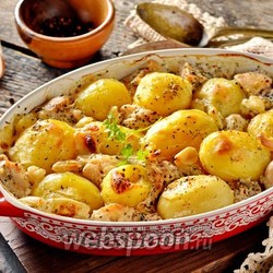 Картошка в жаровне