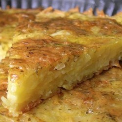 сырно-картофельная запеканка