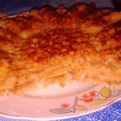 Быстрый вкусный пирог (засыпа) Автор рецепта Людмила Коба-Попова