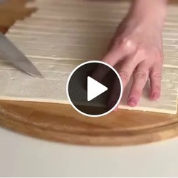 Торт из слоеного теста