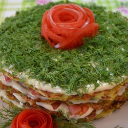 Торт из кабачков 