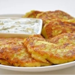 Кабачковые  оладьи