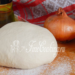 Итальянское дрожжевое тесто для пиццы