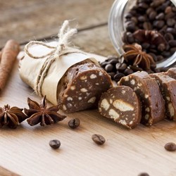 Шоколадная колбаска