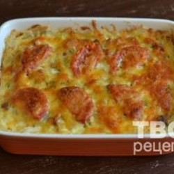 запеканка с кабачками и фаршем