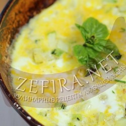 Омлет из кабачков на сковороде