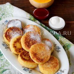 Сырники с тыквой и творогом