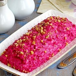 Нежнейшая закуска-салат из свеклы. Всего 5 ингредиентов и минимум усилий