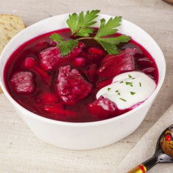 Как приготовить борщ со свеклой, чтобы он был красный, когда класть свеклу: пошаговый рецепт с фото