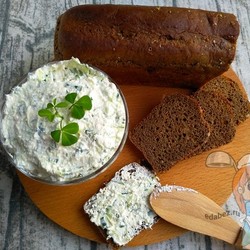 Творог с огурцом. Нежная летняя закуска на завтрак для бутербродов!