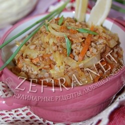 Гречневая каша с капустой