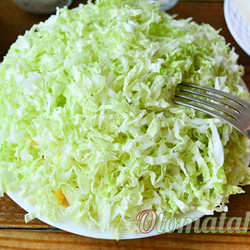 Салат "Лебединый пух" - очень нежный и вкусный салатик на скорую руку