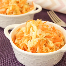 Кабачки с морковью по-корейски быстрого приготовления - рецепт с фото