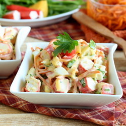 Салат «Валерия» - Пошаговый рецепт с фото |  Салаты