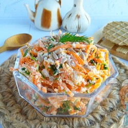 Салат из моркови и творога - идеальное сочетание для усвоения витаминов и кальция