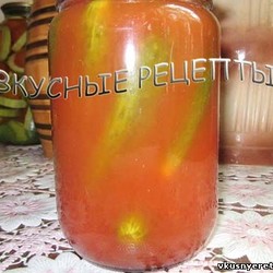 Огурцы в томатном соке на зиму
