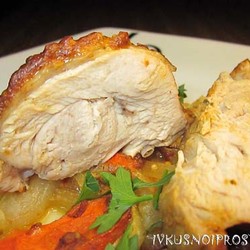 Индейка в фольге