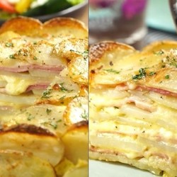 СЫТНЫЙ КАРТОФЕЛЬНЫЙ ПИРОГ