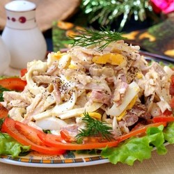 САЛАТ ИЗ ВЕТЧИНЫ «МУЖСКАЯ МЕЧТА» — ВСЕ ТО, ЧТО ЛЮБЯТ НАШИ ЛЮБИМЫЕ!