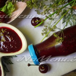 Ткемали из вишни, лучший классический рецепт на зиму